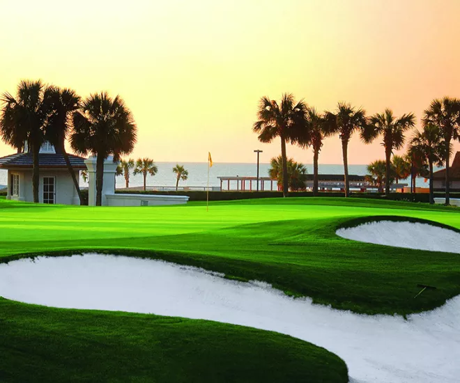 Dunes Golf Club sand trap 