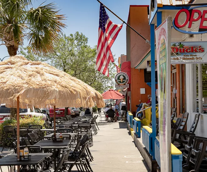 Main Street In North Myrtle Beach