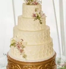 croissants wedding cake