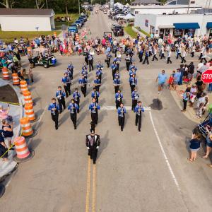 Marching Band at the Aynor Hoe Down Parade