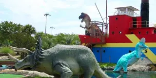 Dinosaur Adventure Mini Golf Photo