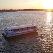 Sunset and Sea Life Photo