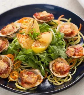 Seafood plate
