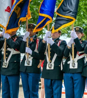 Military Appreciation Parade during Memorial Day Weekend