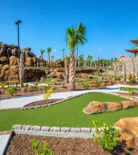 Mini Golf Course at Red Dragon Cove
