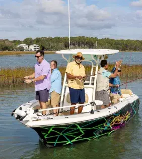 Group Boating Fishing