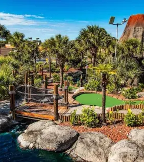 mini golf course