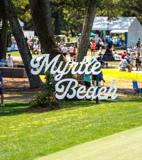 Scene from the 2024 Myrtle Beach Classic