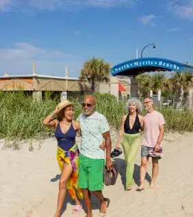 North Myrtle Beach Beachgoers