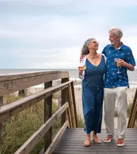 Myrtle Moments Couple Beach Access