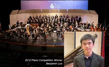 Long Bay Symphony with ECU Piano Competition Winner Benjamin Luo