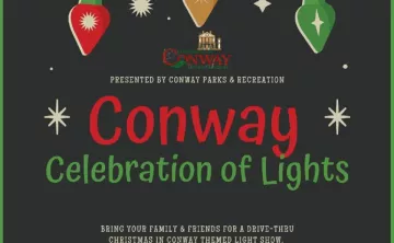 City of conway celebration of lights
