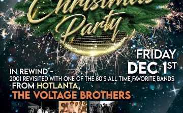 3001 Christmas Party with the Voltage Brothers and Tim Elliott Band