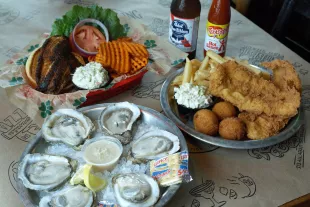 Seafood dishes