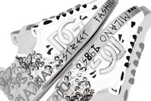 Icetime Luxe designer brands - blinged out DG sneakers