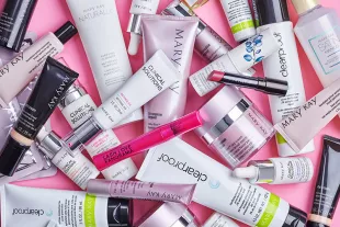 Variety of Mary Kay products