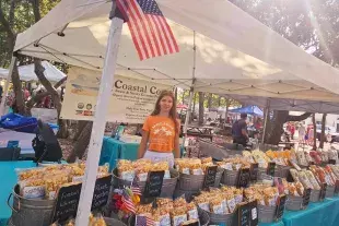 Coastal Corn at local flea market