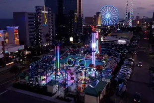 FunPlex Night Aerial