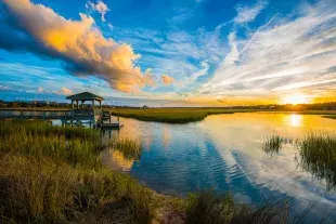 Scenic boardwalk