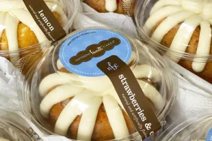 Individually packaged Bundt Cakes