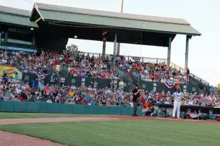 Myrtle Beach Pelicans player