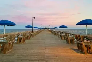 Sunset at The Pier at Garden City