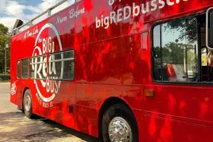 The Big Red Bus Photo