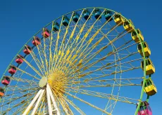 Broadway at the beach ferris wheel
