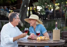 Couple at Winery