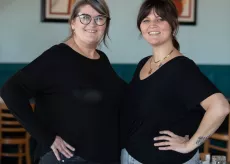 Jess Sagun and her daughter at Winna's Kitchen