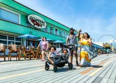 Boardwalk near Oceanfront Bar & Grill