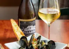 Brentwood Restaurant Wine & Scallops