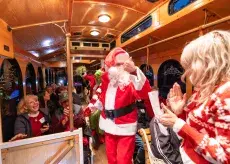 Surfside Beach Holiday Lights Trolley