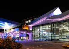 Myrtle Beach International Airport (MYR) night shot
