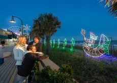 Winter Wonderland at The Beach Lights Display