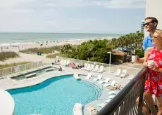 hotel BLUE balcony view