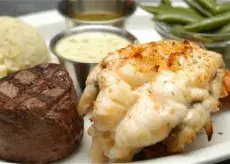 Steak and Lobster dinner