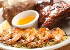 Shrimp & Ribs combo