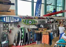 Hobie Cat and Boogie Boards