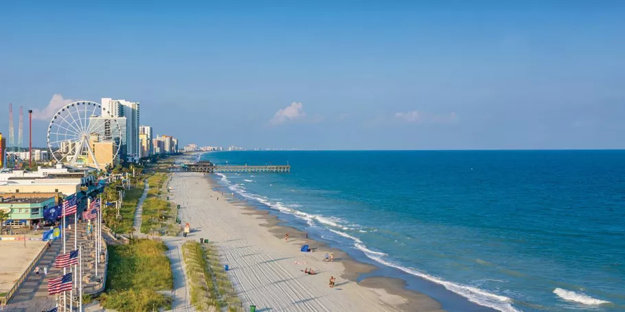 Myrtle Beach with Ferris Wheel