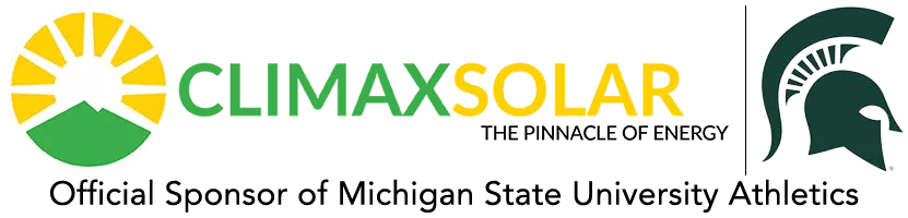 Climax Solar Official Sponsor of Michigan State University Athletics