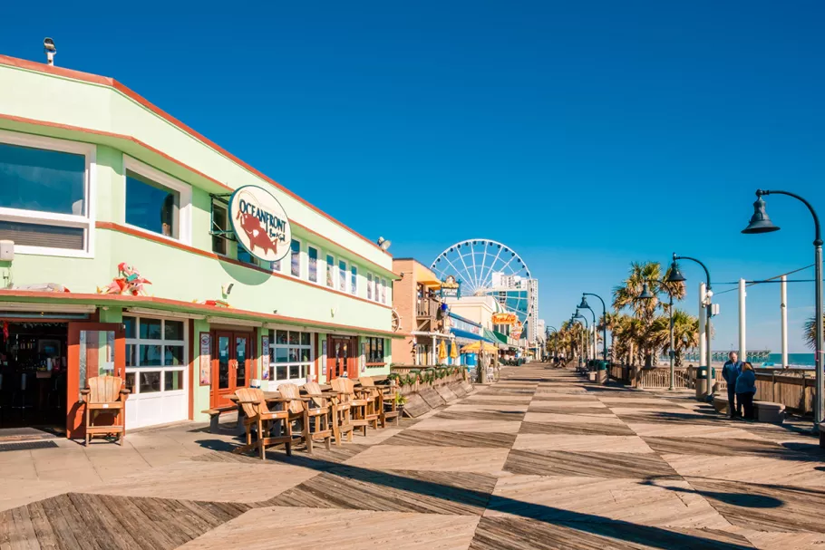 Myrtle Beach Boardwalk with SkyWheel