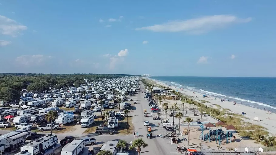 Lakewood Camping Resort aerial