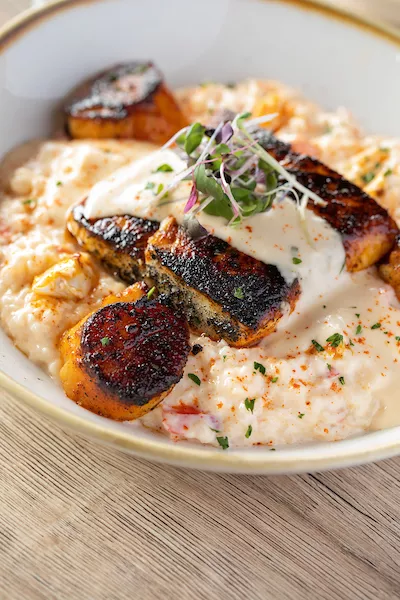 Seafood dish at Drunken Jacks