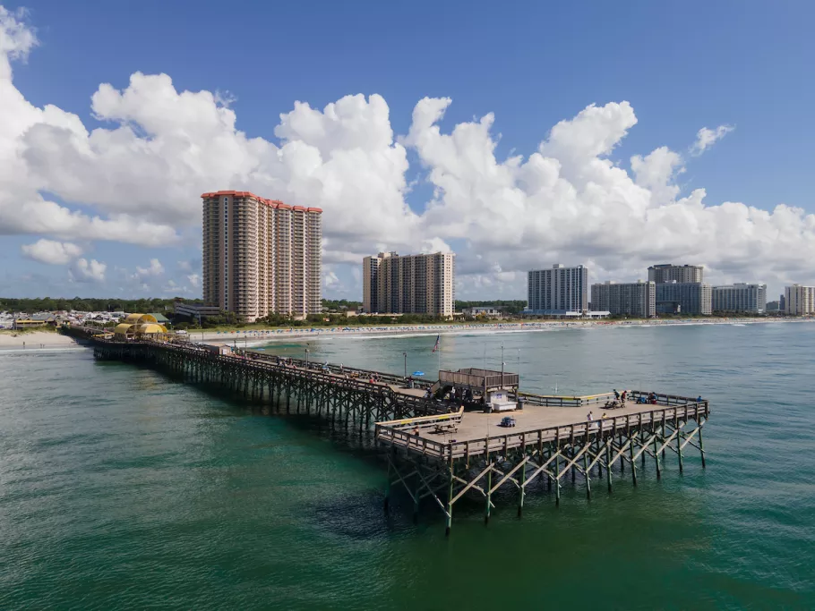 Apache Pier Done image from the Ocean