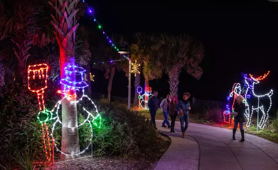Winter Wonderland at The Beach Holiday Lights Show