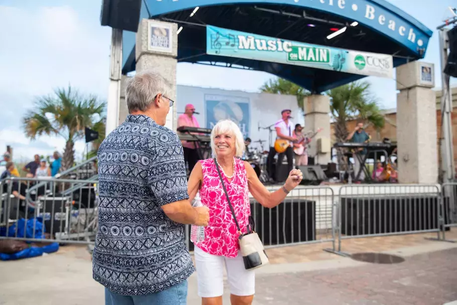 Shagging Music on Main North Myrtle Beach