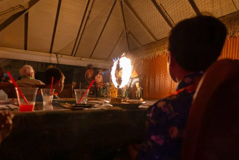 Polynesian Fire Show St. John's Inn