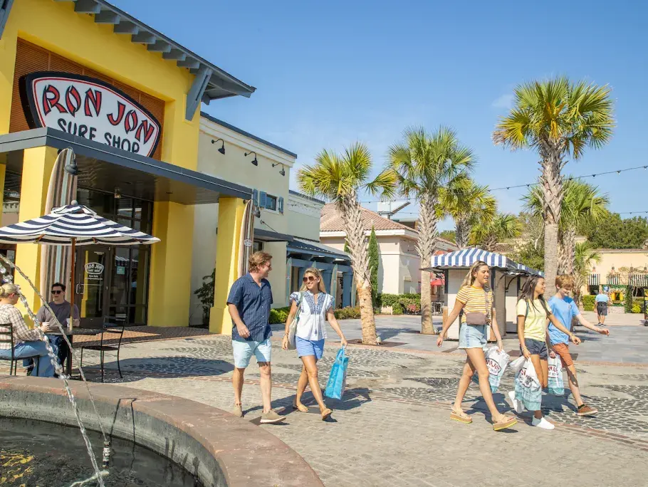 Broadway at The Beach Family Shopping Ron Jons