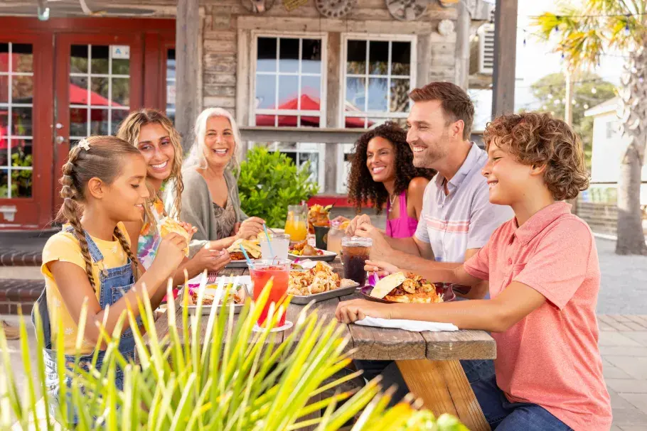 Surfside Beach Gracious Pig BBQ Breakfast
